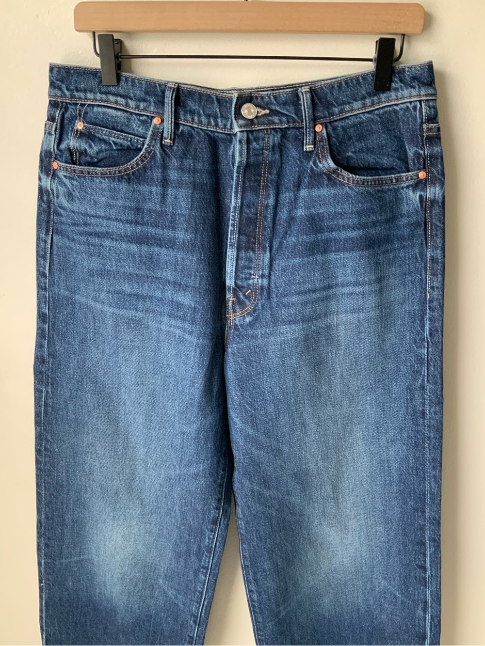 NWT MOTHER SUPERIOR Jeans Spitfire Nerdy Cuff Did You Bring Me Anything? Size 28 - Picture 4 of 14